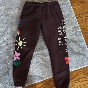 Women’s brown joggers